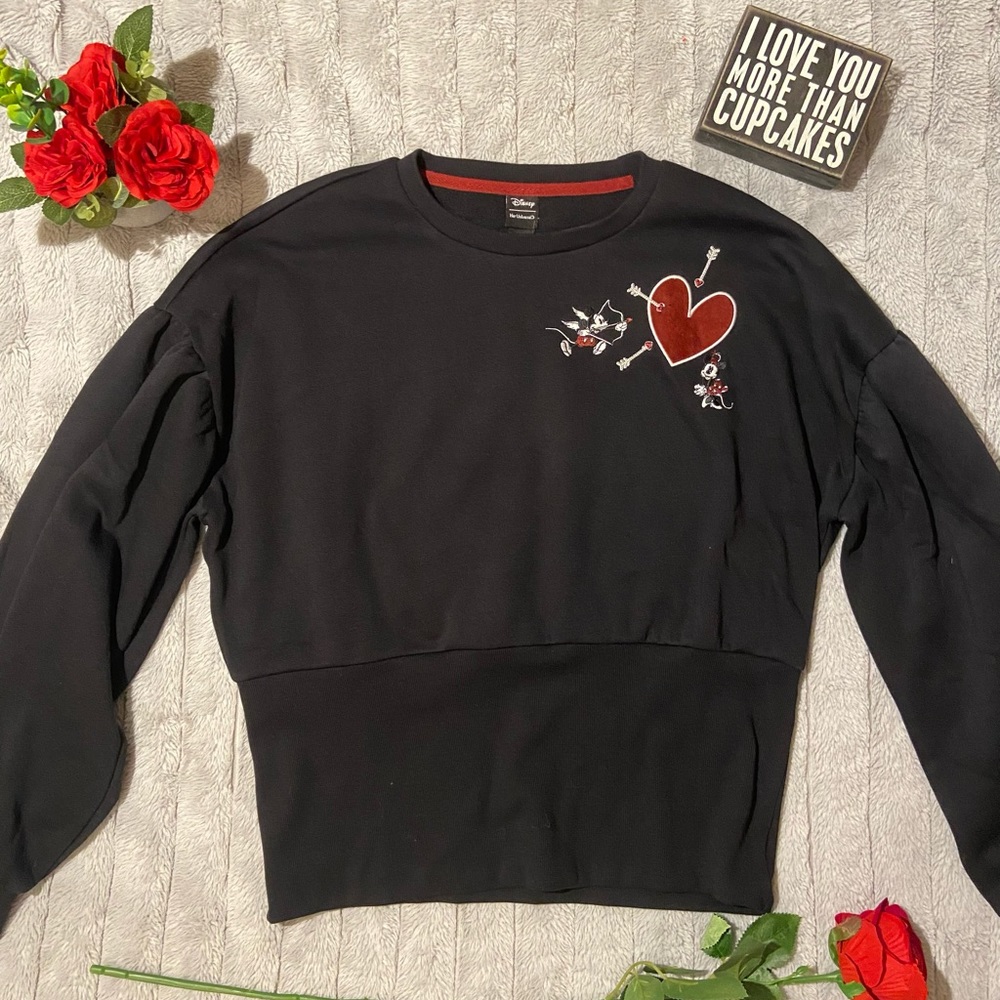 NWT Minnie & Mickey Mouse Sweater